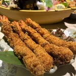 上物天然海鮮カツオ - 