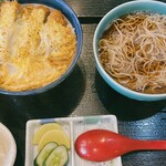 松里家 - かつ丼セット1150円