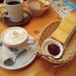 Komeda Kohi Ten - ウインナーコーヒー　モーニングセット