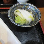 となりの食堂 - お香々は白菜