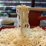 室町砂場 - キレイな更科蕎麦です