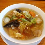 中国料理朱夏 - 五目あんかけ麺