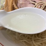 中華そば 蒼穹 - 透明感のある塩味スープ