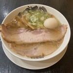 食堂 はせ川 - 全部乗せ黄金しお（国産豚肉使用）