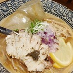 鴨と蟹 中華そば 燈 - 冷製淡麗ズワイ蟹