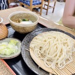 Soba Dokoro Fukusou An - 出羽ねばねば野菜そば（麦切り）