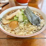 満び - ラーメン小盛り太麺こってり+味玉