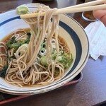 めん房 本陣 - 冷たいお蕎麦「大盛り」