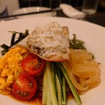 小菜一碟 - ・渡り蟹の冷やし中華 