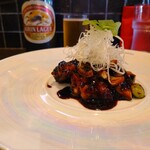 小菜一碟 -  ・鱧のフリット 黒胡椒醤 