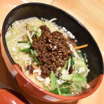 阿里城 - 台湾担仔麺＋焼売（８８０円）の『台湾担仔麺』２０２３年８月