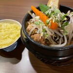 スパイス&ラーメン橙 - カリーラーメンとライスです