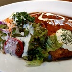 BISTRO HOUSE TAKIYA - 料理写真:オムライスランチ　980円