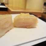 天七 - 北海道の帆立　ミディアムレアな仕上がり♪