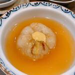 割烹 ほその - 蓮根まんじゅう