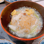 割烹 ほその - 長芋　かに餡掛け