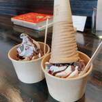 Shisuta Pama - ソフトクリーム＋チョコソース＆削りチョコ