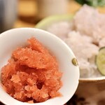 玄水 - 梅肉シャーベット