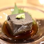 玄水 - 自家製黒胡麻豆腐