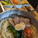 中庄韓国料理専門　シクタン - 冷麺に具材乗って美味しく(^^)