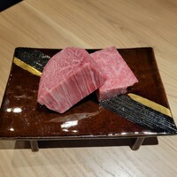 隠れ家鉄板おぶ - 佐賀牛A5サーロイン&シャトーブリアン