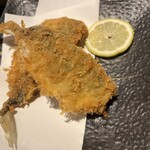 せいじ - アジフライ。カラッと上がっていてタルタルとの相性抜群