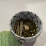 Takasago Sushi - お通しの酢の物