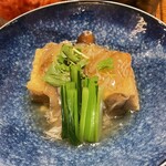 四季の味 さくれ - 小鉢、揚げ出し豆腐