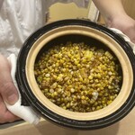 澤田 - 食事②はとうもろこし