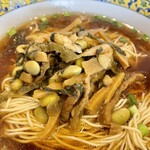 Suen Wantan - 高菜肉麺(雪菜肉丝面）名乗ってる割には肉がほとんど見当たらなかった