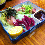 鳥峰 - 刺身盛り