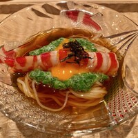 伯雲 - 車海老の冷麦