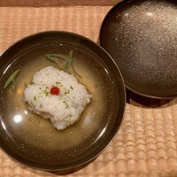 伯雲 - 鱧と水茄子のお椀