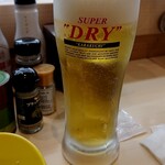Hama Zushi - 生ビール　２杯め