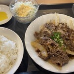 Kitamura No Tare - 牛焼肉ランチ大盛300g
                      ごはんは普通もりね