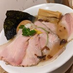 なにわ麺次郎 然 - 黄金貝ラーメン 特製