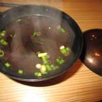 寿司 牡蠣 新宿スシエビス - 赤出汁