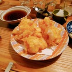 酒呑蕎食〆タグル - 海老かき揚げ