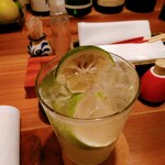 酒呑蕎食〆タグル - かぼすサワー