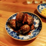 酒呑蕎食〆タグル - サンマで巻かれ茄子