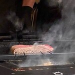 膳処末富 - めじまぐろ 杉焼き