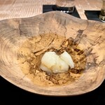 膳処末富 - 百合根 炊き物