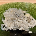 膳処末富 - 筍と大根の薪ご飯 生しらす