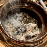 膳処末富 - 筍と大根の薪ご飯