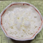 山月 - ◇ご飯 白くつやつやなご飯は「はえぬき」