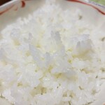 山月 - ◇ご飯 白くつやつやなご飯は「はえぬき」