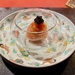 Ji-Cube - トマトの冷製ビーフン キャビアのせ