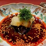 Ji-Cube - 穴子と茄子の黒酢ソース