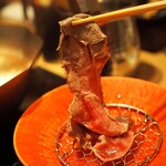 完全個室 しゃぶしゃぶ九 - 宮崎牛　ランプ