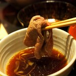 完全個室 しゃぶしゃぶ九 - 宮崎牛　フィレ